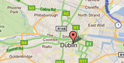 central hotel dublin Location